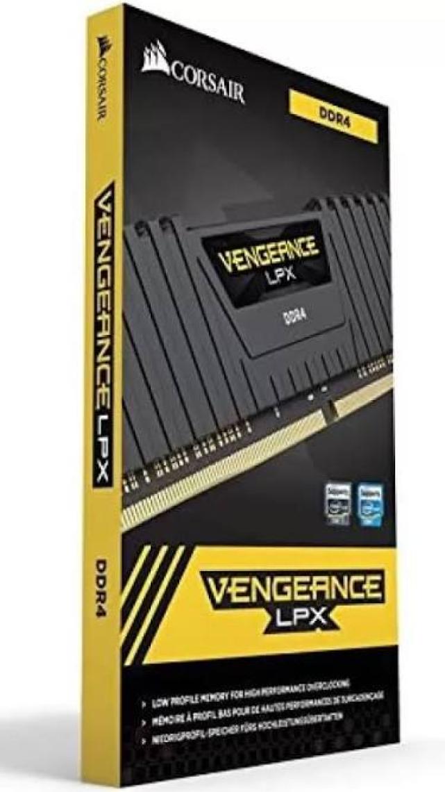 Corsair Vengeance LPX 16GB (2x 8GB) 3200 MHz DDR4 CL16 Dual Kit Ram - Siyah CMK16GX4M2E3200C16