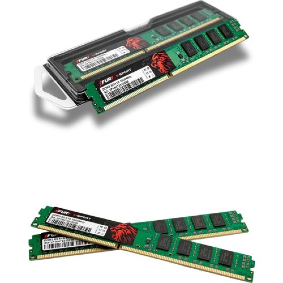 Fury E-Sport  16GB 1600MHZ DDR3 Masaüstü Ram Bellek 2X8GB