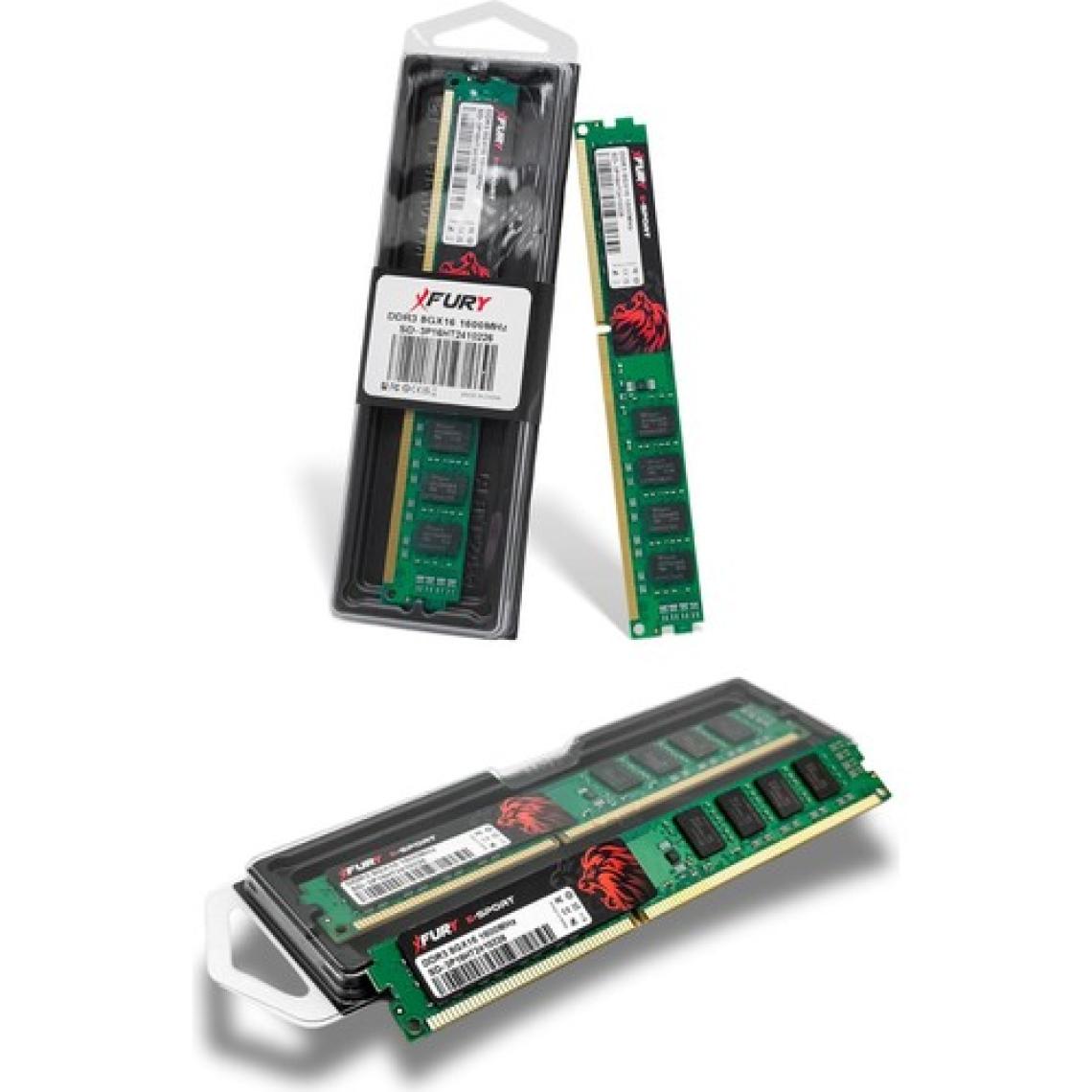 Fury E-Sport  16GB 1600MHZ DDR3 Masaüstü Ram Bellek 2X8GB