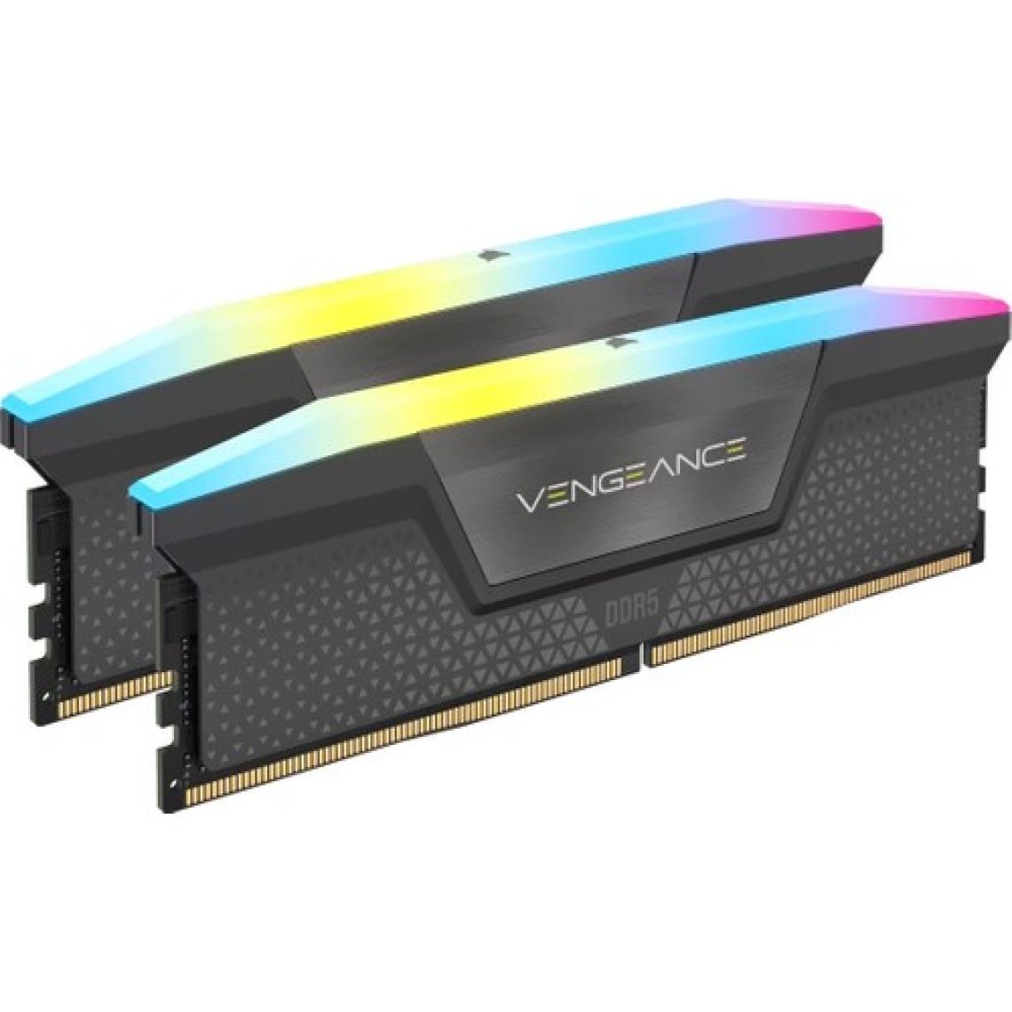 Corsair Corsaır Vengeance Rgb Ddr5 32GB (2X16GB) 6400MHZ Ddr5 Ram (CMH32GX5M2B6400Z36)