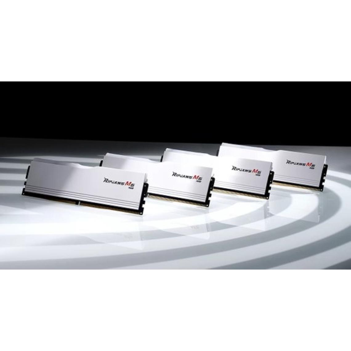 GSkill Gskıll Ripjaws M5 Beyaz Rgb DDR5-6000MHZ CL36 32GB (2X16GB) Dual (36-48-48-96) 1.25V