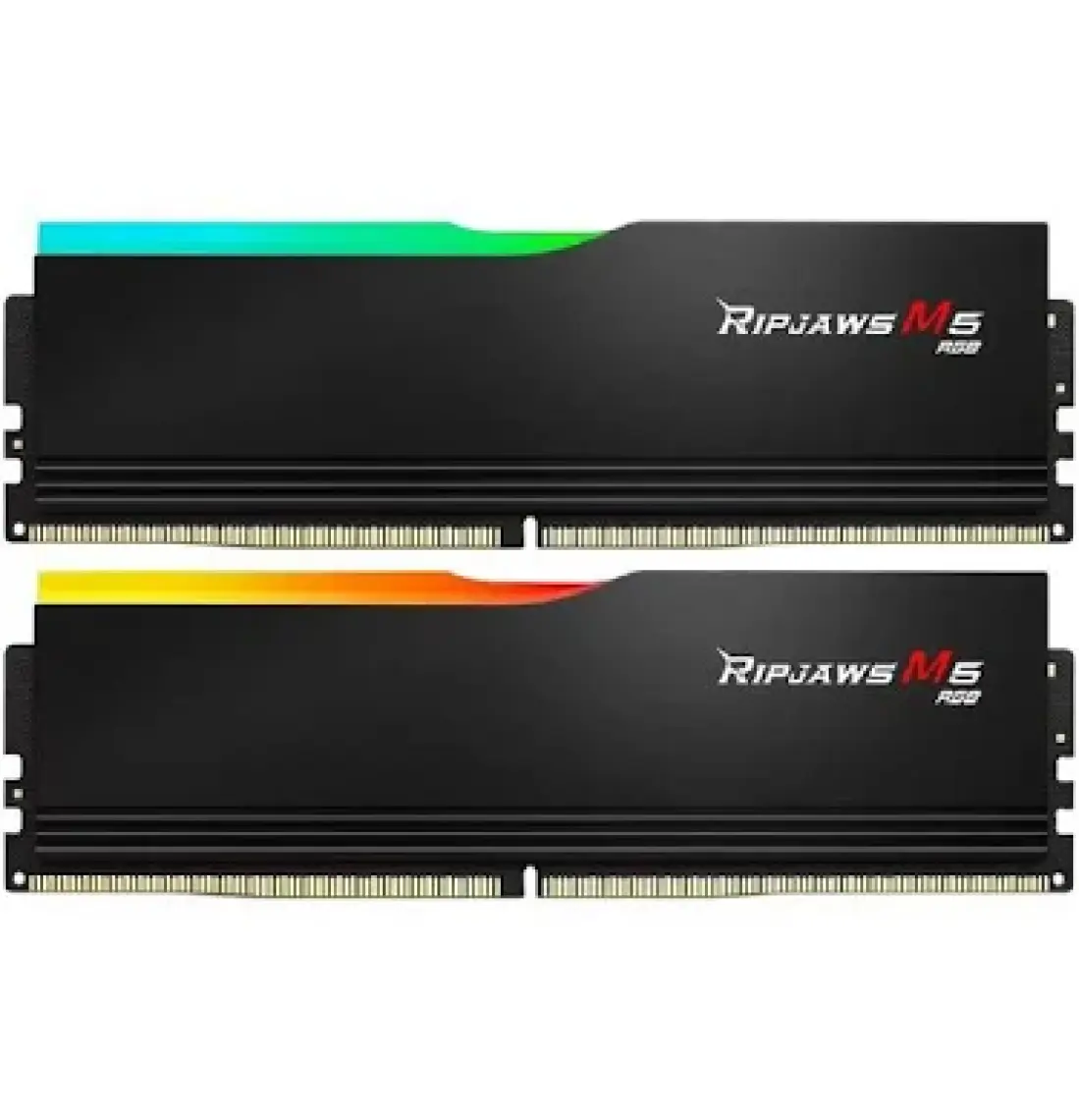 GSkill Gskıll Ripjaws M5 Siyah Rgb DDR5-6400MHZ CL36 32GB (2X16GB) Dual (36-48-48-96) 1.35V