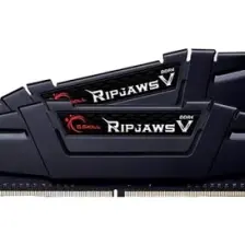 GSkill Ripjawsv Siyah 16GB (2x8GB) DDR4 3200MHz Soğutuculu CL16 RAM F4-3200C16D-16GVKB