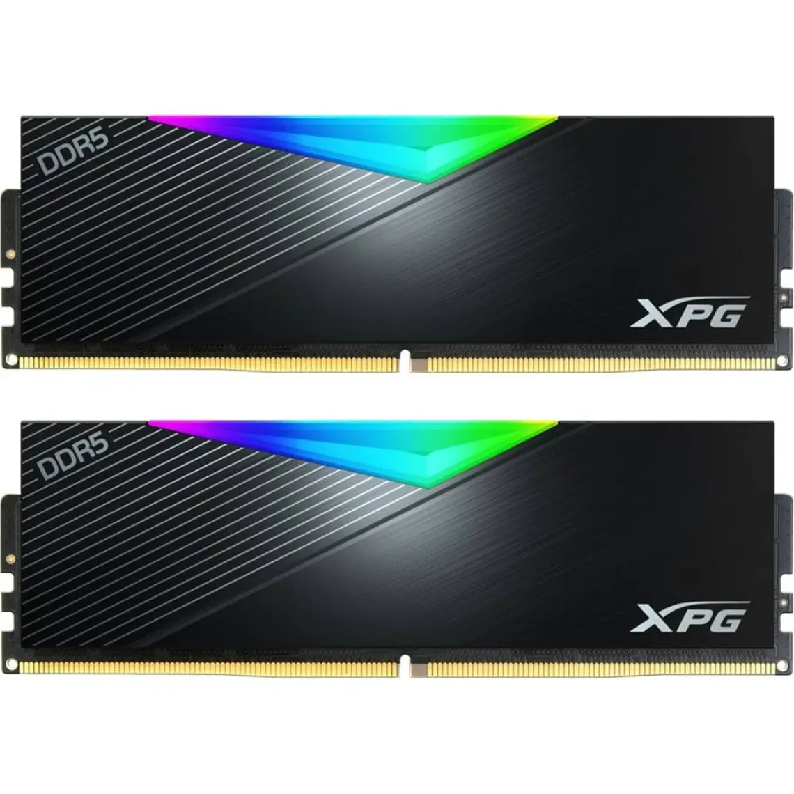 XPG Lancer Siyah RGB DDR5-6000Mhz CL30 32GB (2x16GB) Dual Kit (30-40-40) 1.35V