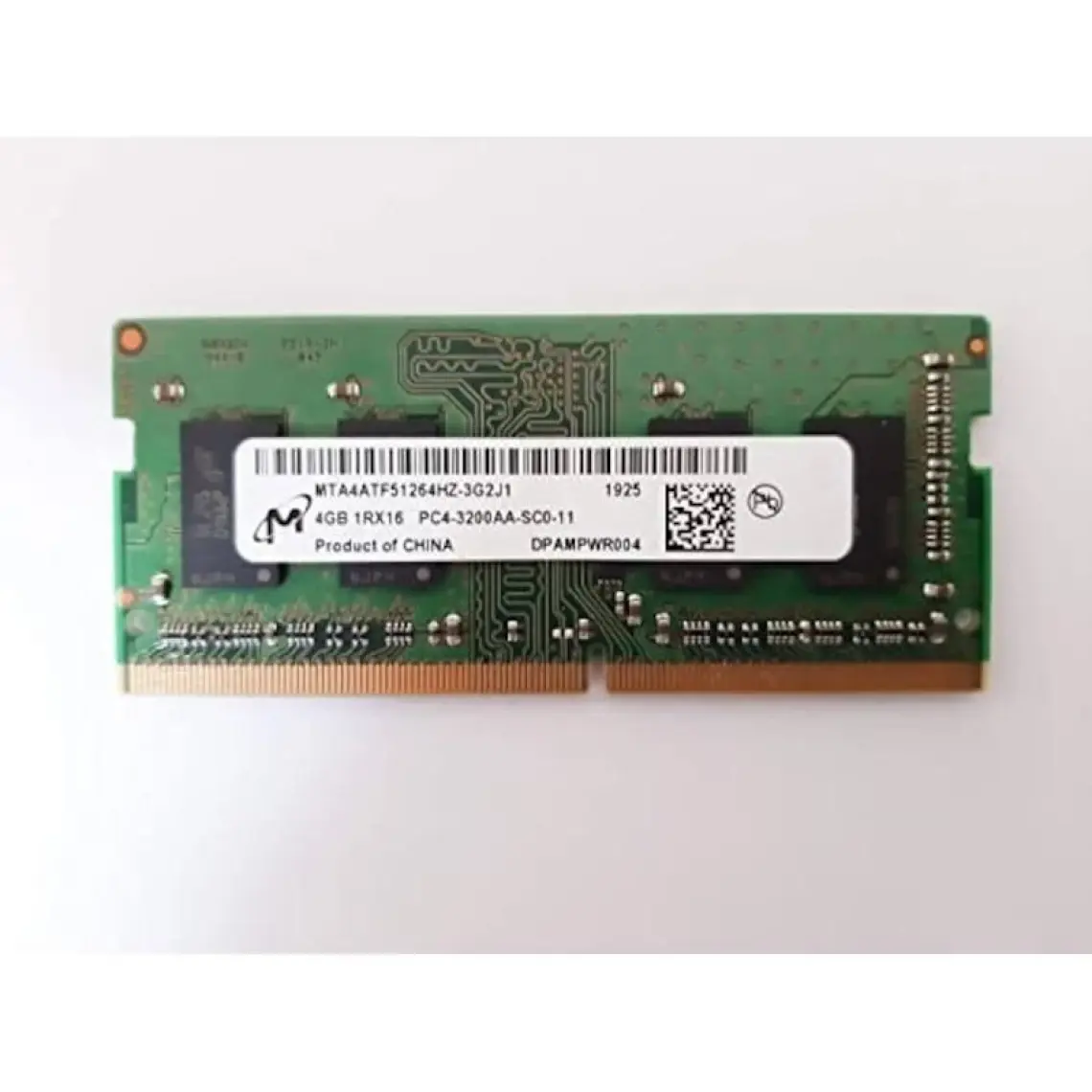 Micron 4GB 3200MHz DDR4 Ram MTA4ATF51264HZ-3G2J1
