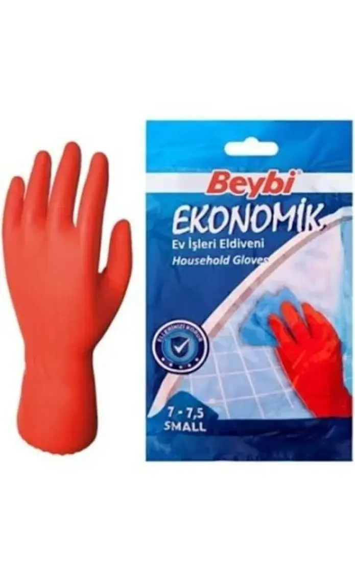 Beybi Ev İşleri Eldiveni (Pamuk Astarlı) Küçük Boy