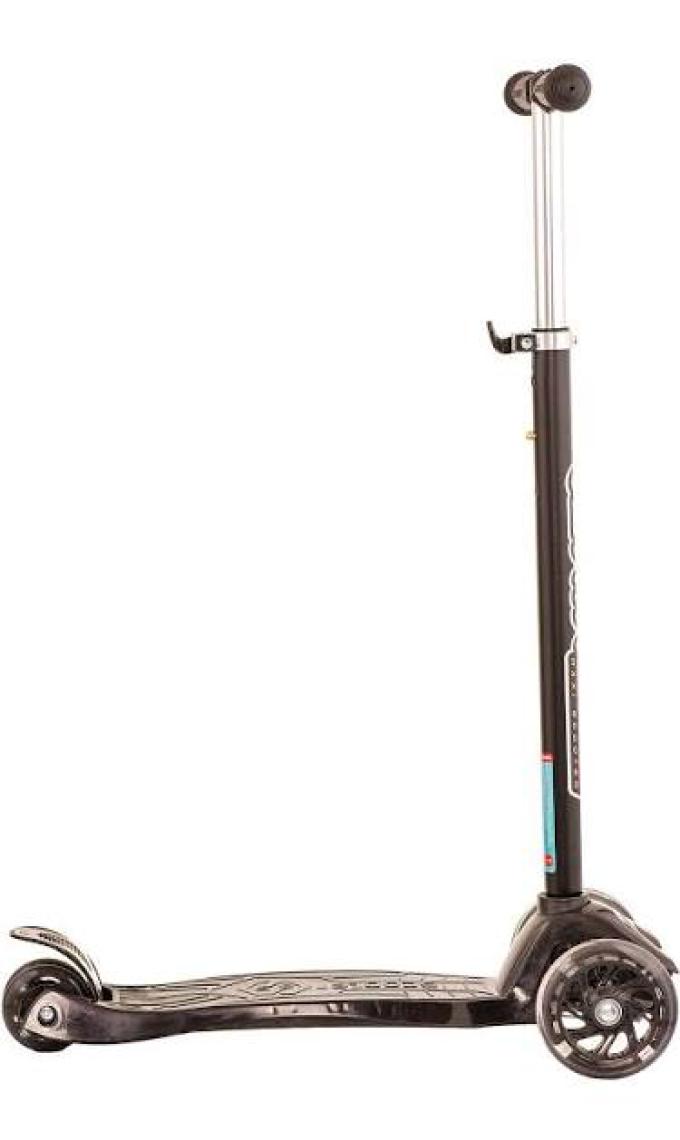 Can Oyuncak Shinaro MAXI Twister 3 Led Işıklı 3 Tekerli Yükseklik Ayarlı Scooter - SİYAH
