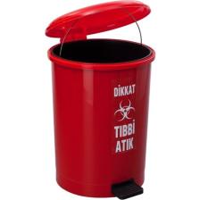 Şenyayla Tıbbi Atık Pedallı Çöp Kovası 40 L 4219