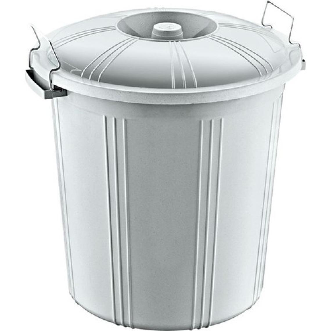 Akay Plastik Eko Çöp Kovası (90 lt) Jumbo Kilitli