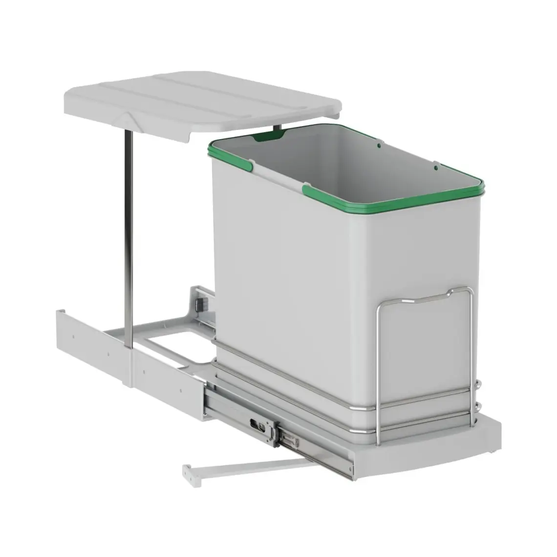 Starax S-2571 Raylı Çöp Kovası 24 Lt