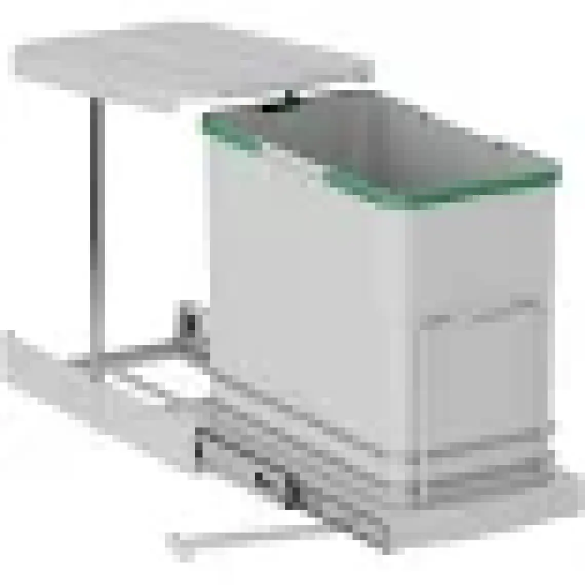 Starax S-2571 Raylı Çöp Kovası 24 Lt