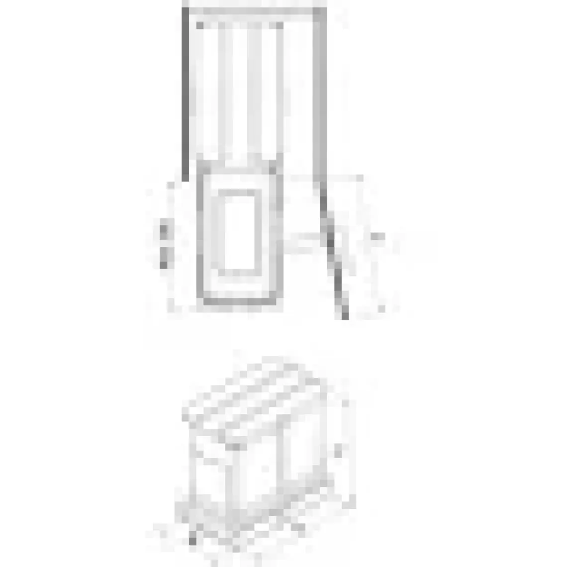 Starax S-2571 Raylı Çöp Kovası 24 Lt