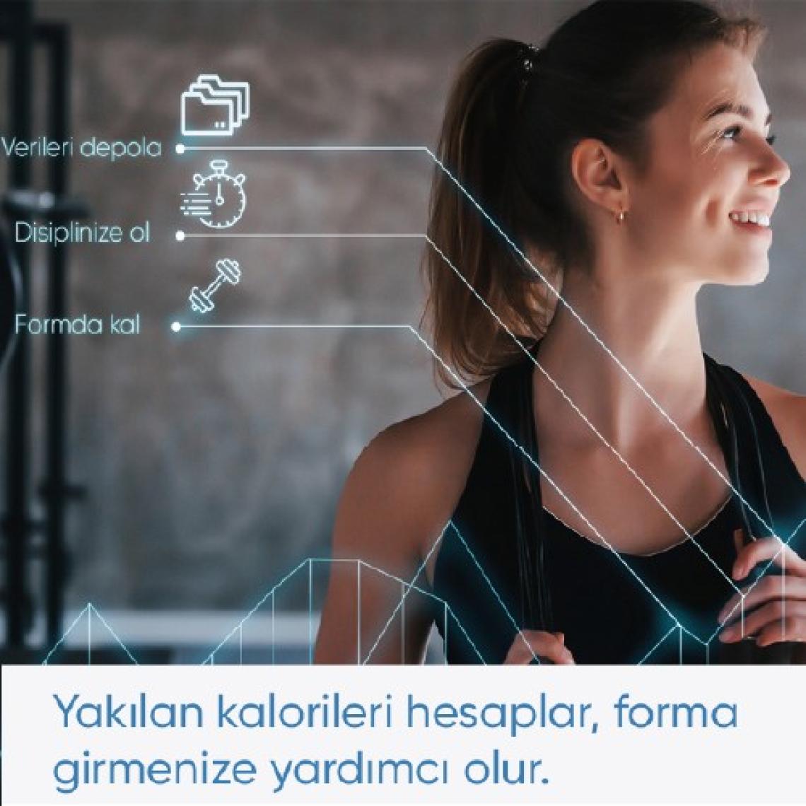 Akıllı Atlama İpi Performans Takipli ve Dijital LED Ekranlı