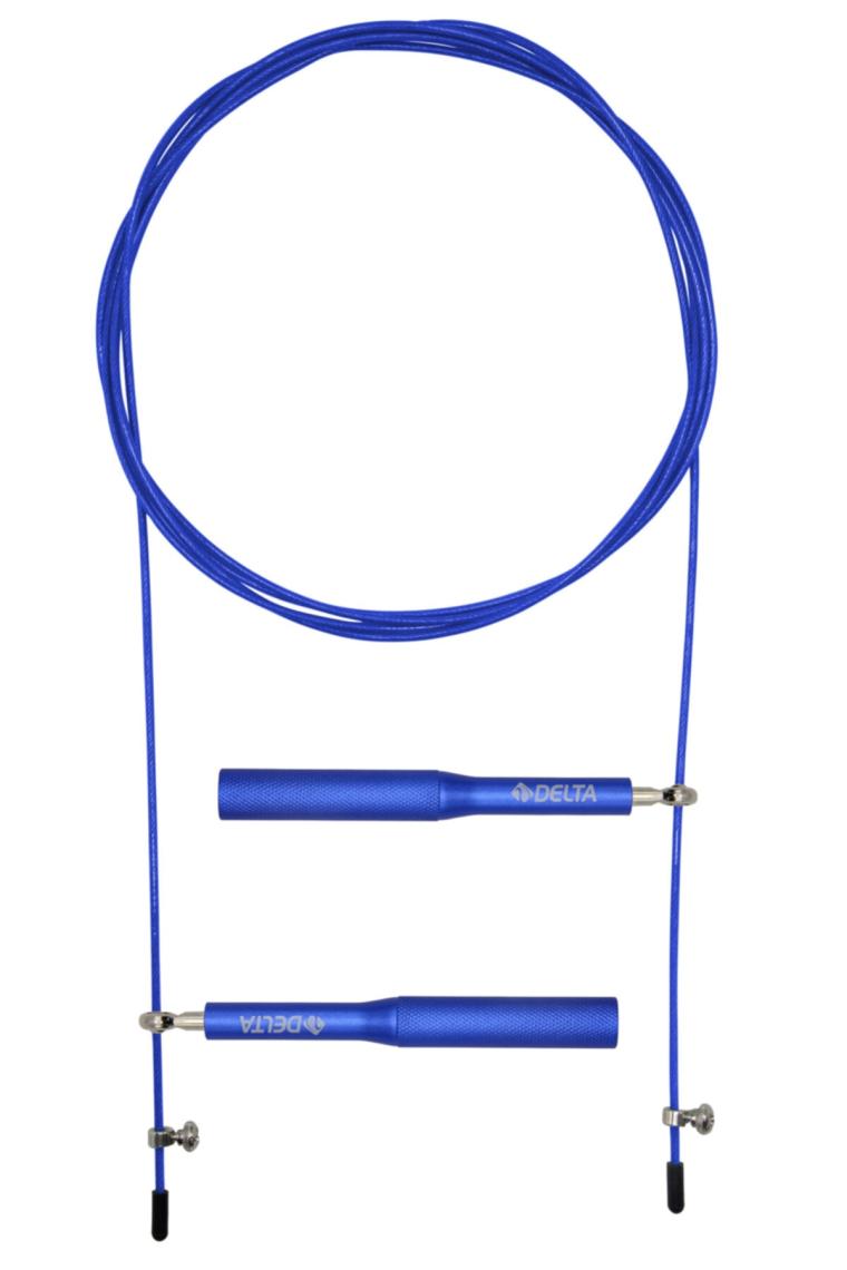 Pro Crossfit Speed Jump Rope Alüminyum Sap Çelik Telli Hızlı Atlama İpi