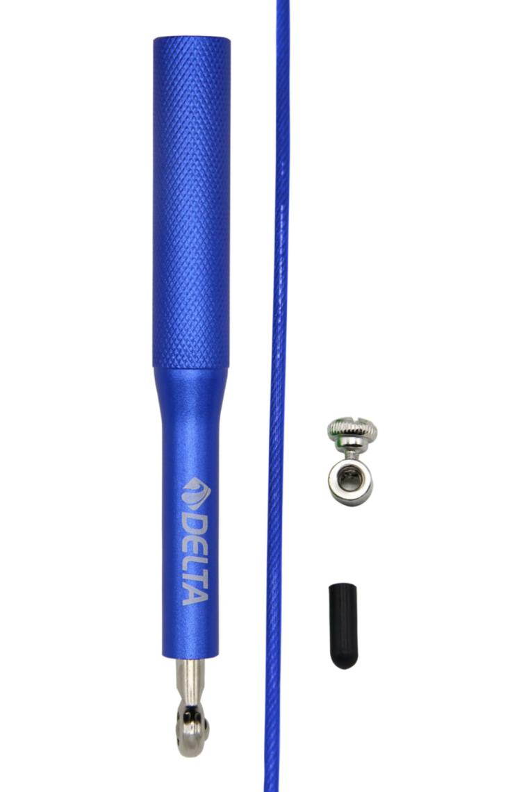 Pro Crossfit Speed Jump Rope Alüminyum Sap Çelik Telli Hızlı Atlama İpi