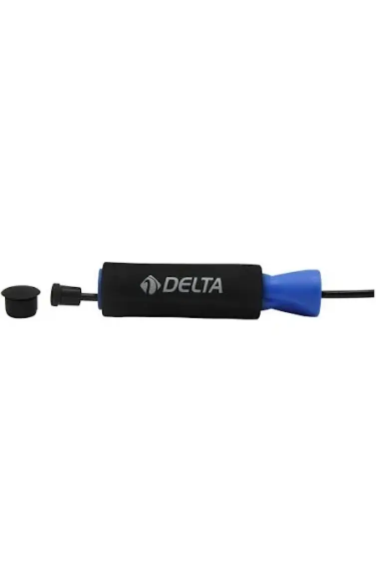 Delta Deluxe Sünger Tutamaçlı Rulmanlı Ayarlanabilir Atlama İpi Siyah-Mavi