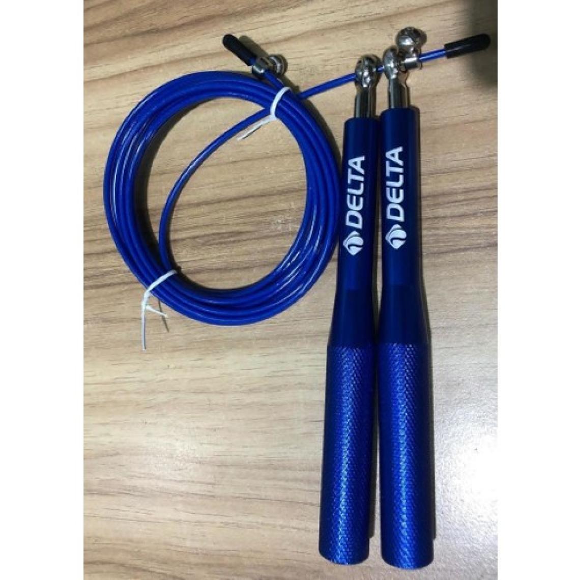Delta Pro Crossfit Speed Jump Rope Alüminyum Sap Çelik Telli Hızlı Atlama İpi