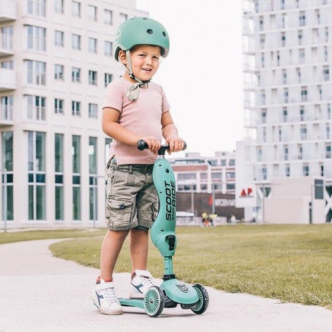 Scoot And Ride 181206 Helmet Yeşil Bebek Bisiklet Kaskı