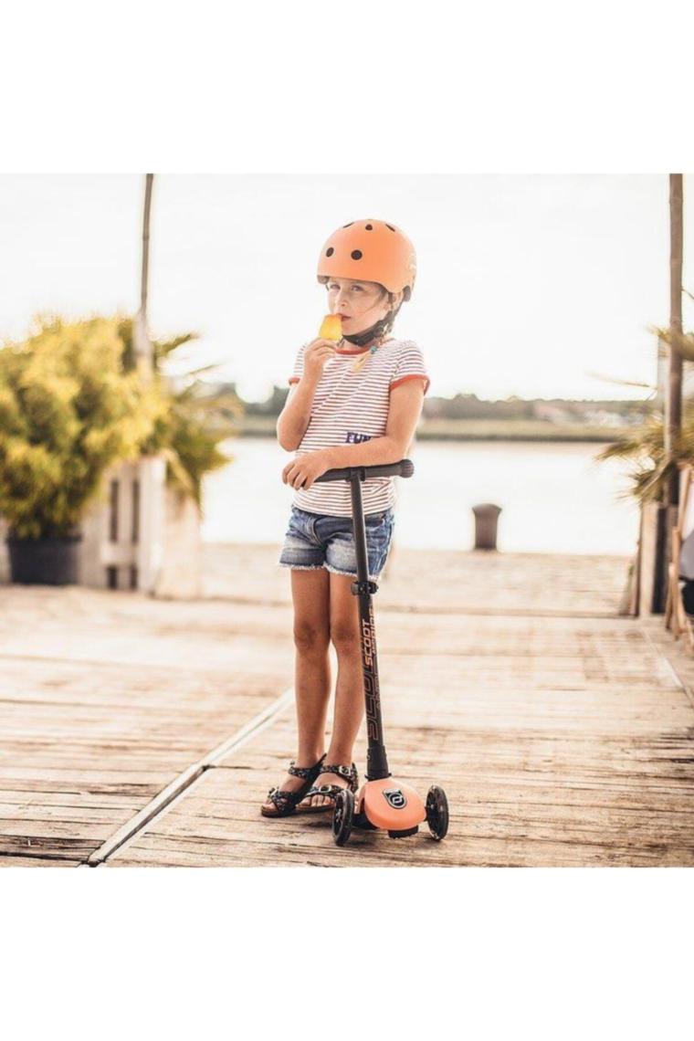 Scoot And Ride Helmet Kavuniçi Çocuk Bisiklet Kaskı 190605-96363