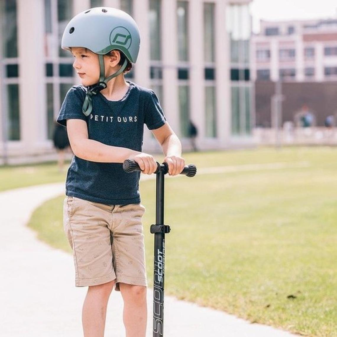 Scoot And Ride Helmet Yeşil Çocuk Bisiklet Kaskı 190605-96366