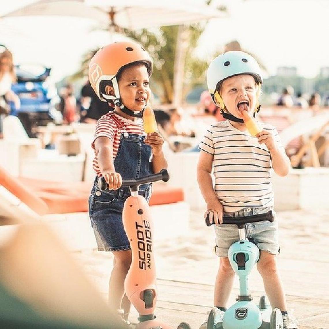 Scoot And Ride 181206 Helmet Kavuniçi Bebek Bisiklet Kaskı