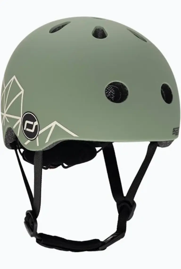 Scoot And Ride Lifestyle Bebek Kaskı XXS-S Green Lines 181206-96562