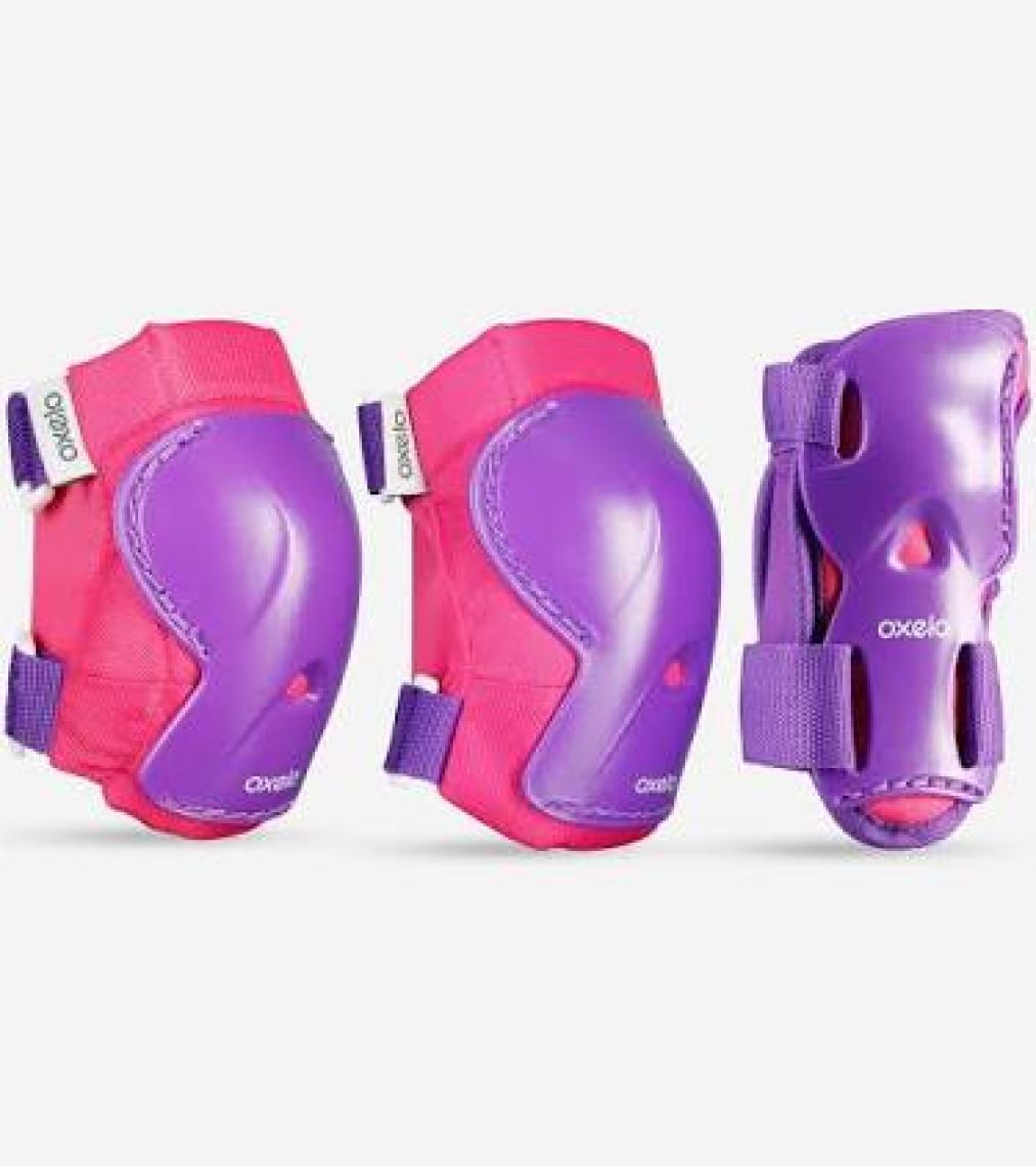 Oxelo Çocuk Paten/Kaykay/Scooter 3x2 Destek Seti - PLAY Caktus