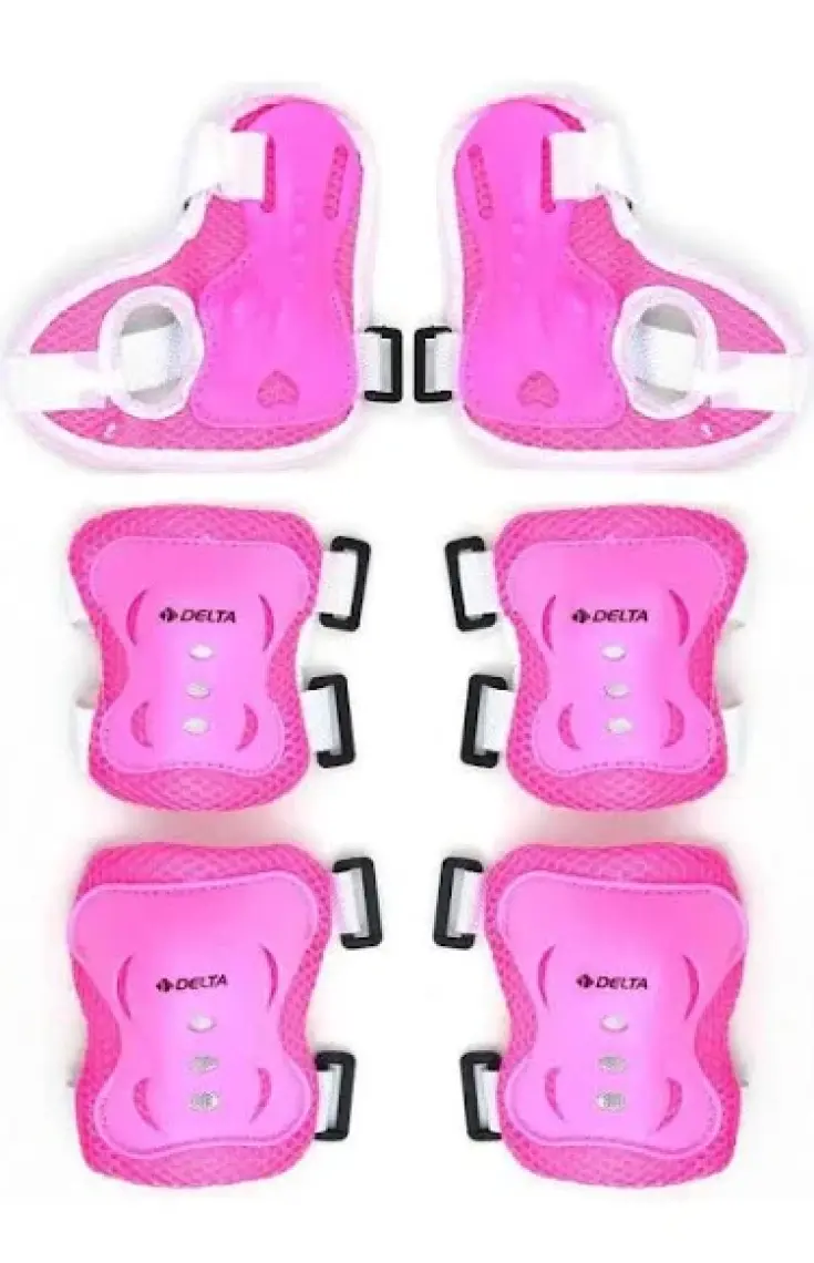 Delta Your Saver Paten Kaykay Scooter Bisiklet 3'lü Koruyucu Set