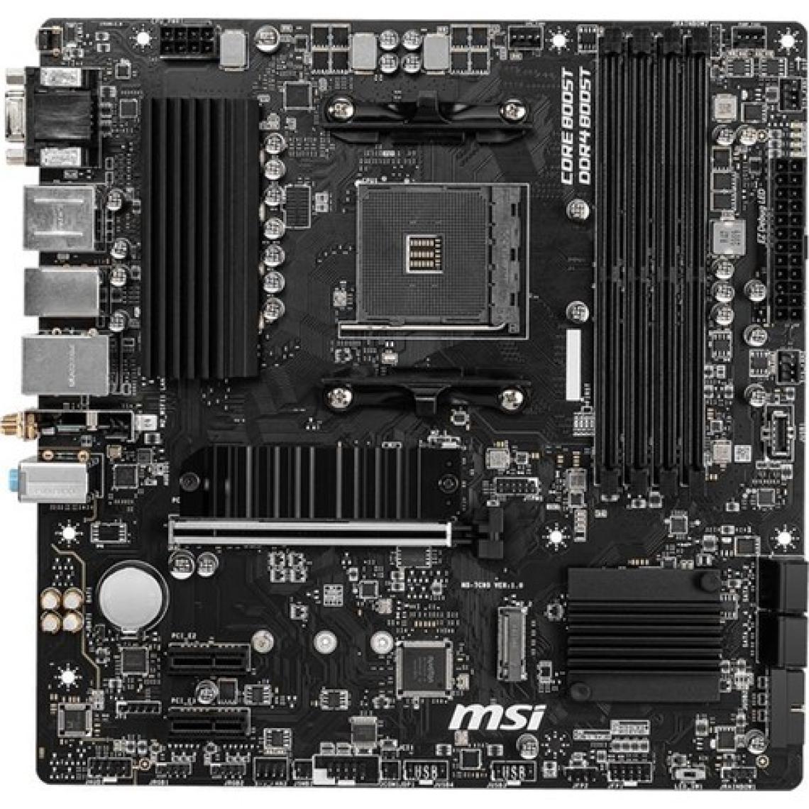 MSI B550M PRO-VDH AM4 DDR4 4400(OC) HDMI DP VGA  M.2 USB3.2 MATX Anakart