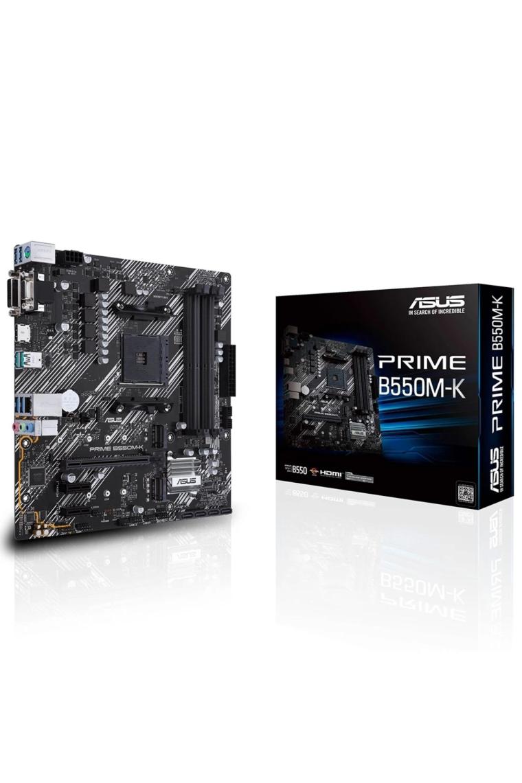 Asus Prime B550M-K AMD AM4 3.Nesil DDR4 VGA DVI HDMI Anakart