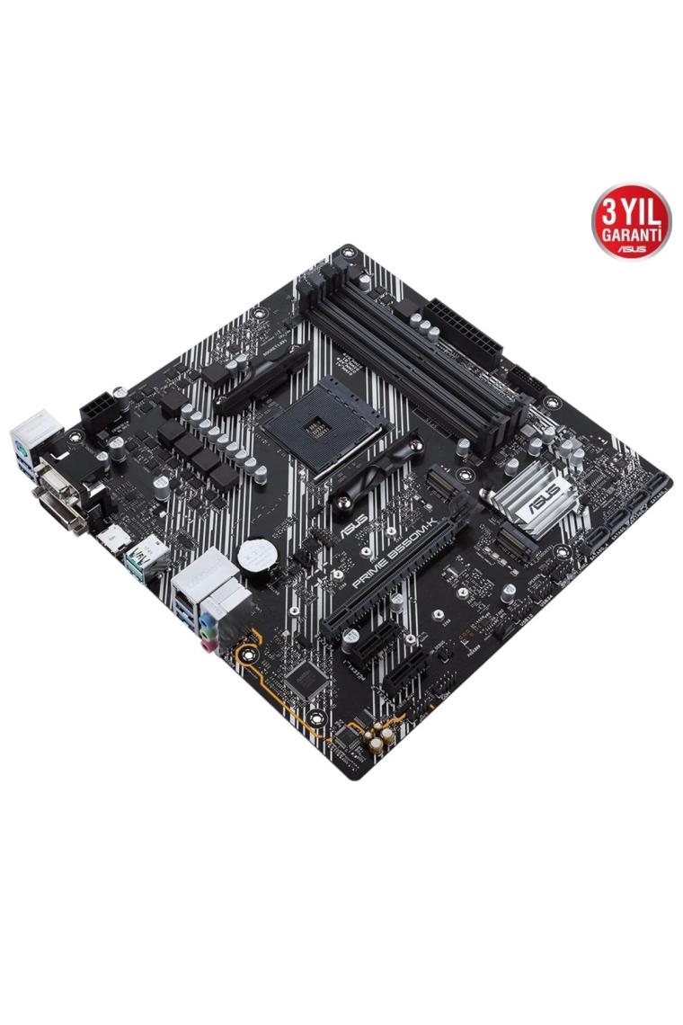 Asus Prime B550M-K AMD AM4 3.Nesil DDR4 VGA DVI HDMI Anakart