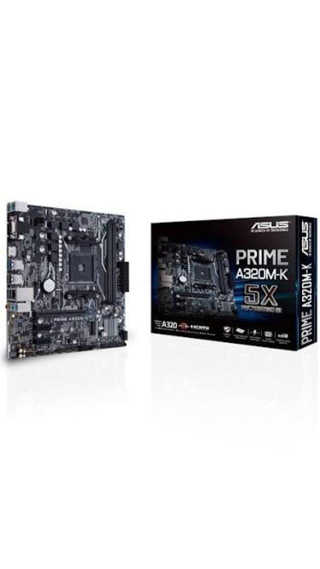 Asus Prime A320M-F Amd A320 DDR4 3200 MHz Am4 mAtx Anakart