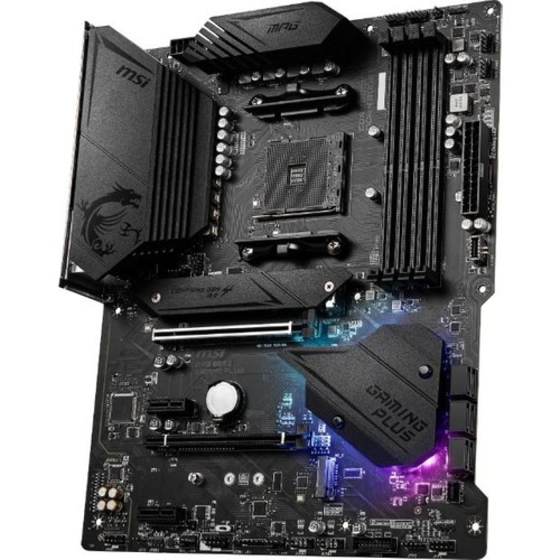 MSI MPG B550 Gaming Plus AM4 DDR4 4400(OC) HDMI DP M.2 USB3.2 RGB ATX Anakart