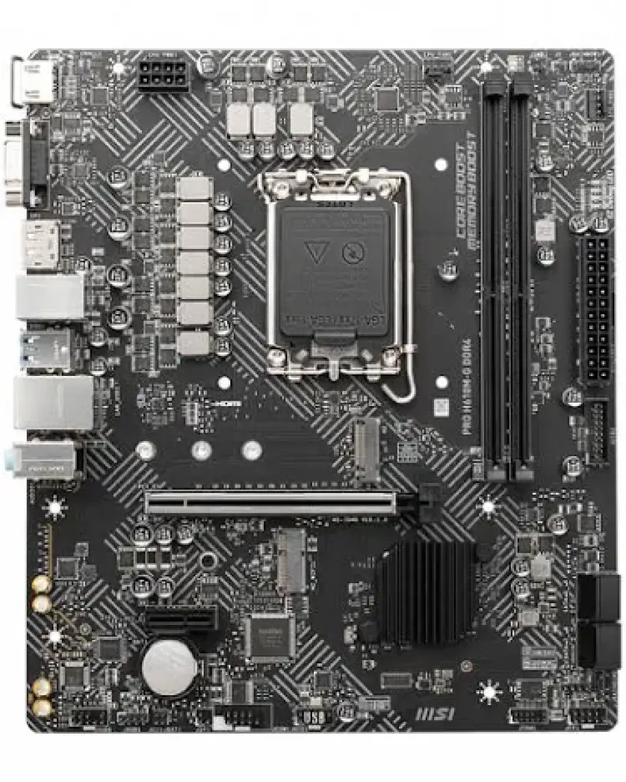 MSI PRO H610M-G DDR4 3200 MHz DPx1 HDMIx1 USB3.2 mATX Anakart