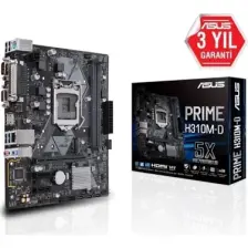 Asus Prıme H310M-F R2.0 Intel H310 Lga1151 DDR4 2666 Vga Usb3.1 Matx (Prıme H310M-F R2.0) Anakart
