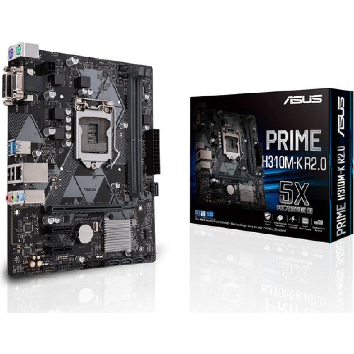 Asus Prime H310M-K R2.0 Intel H310 2666MHz (OC) DDR4 Soket 1151 mATX Anakart
