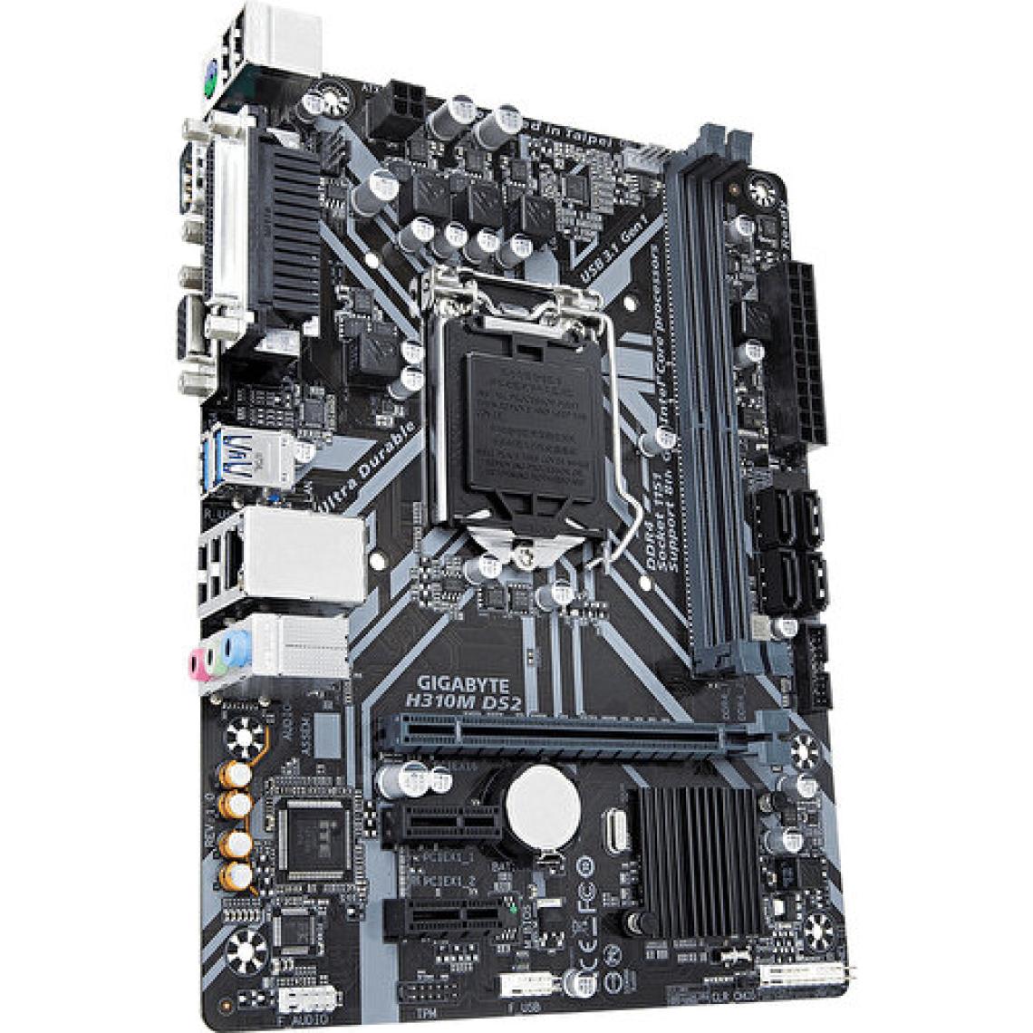 Gigabyte H310M DS2 2.0 Intel H310 Express 2133MHz DDR4 1151Pin mATX Anakart
