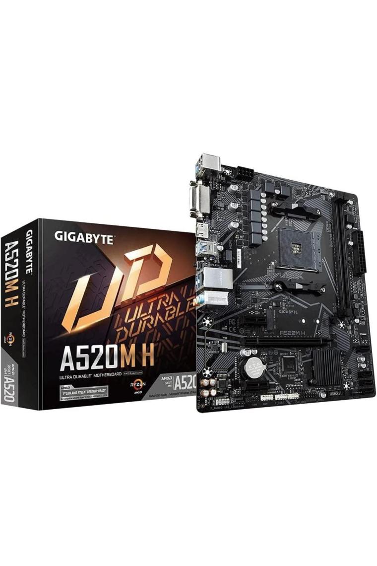 A520m H Amd A520 Ddr4 M.2 Hdmı/dvı Matx Am4 Anakart