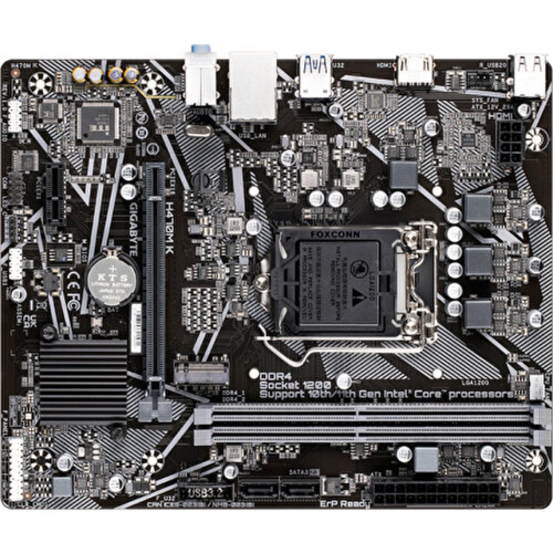 Gigabyte H470M K 3200 MHz (O.C.) DDR4 LGA1200 mATX Anakart