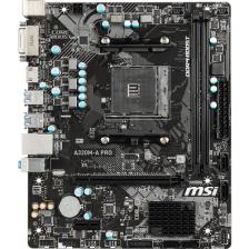 MSI A320M-A PRO AM4 DDR4 3200(OC) DVI HDMI USB3.2 mATX  Anakart
