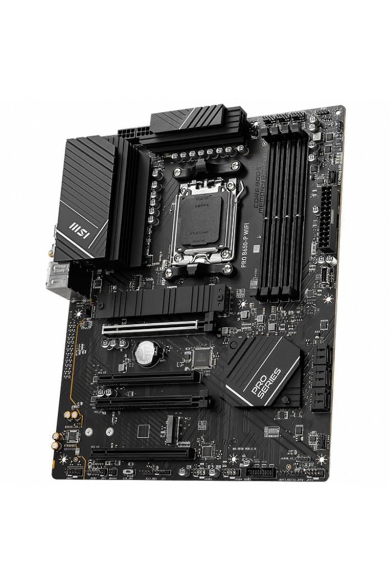 MSI PRO B650-P WIFI AM5 DDR5 6400MHZ(OC) HDMI DP M.2 USB3.2 2.5G LAN WIFI 6E ATX