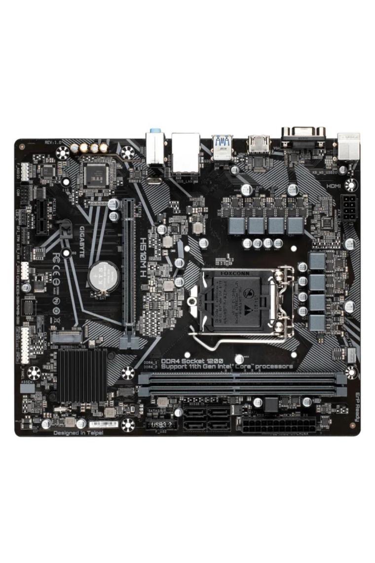 H510m S2h V2 1200p Ddr4 Ses Glan Dp/hdmı/dvı Sata3 Usb3.2 Matx
