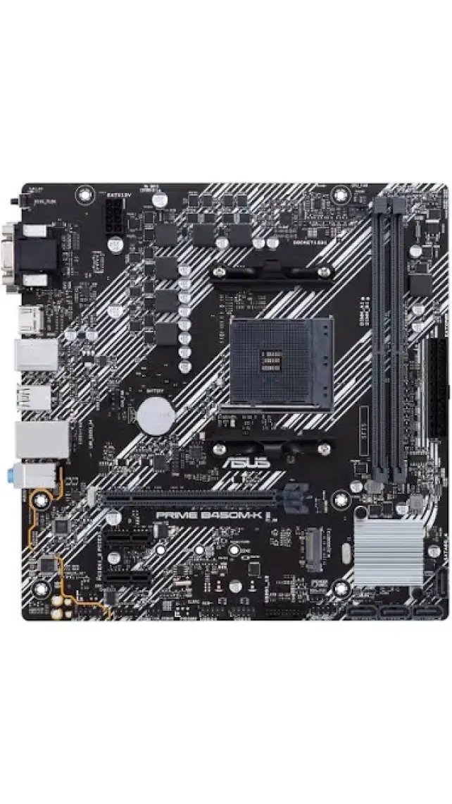 Asus Prime B450M-K II Ddr4 BIOS Flash Back Am4 Anakart