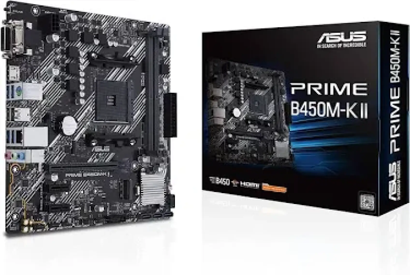 Asus Prime B450M-K II Ddr4 BIOS Flash Back Am4 Anakart