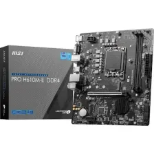 MSI Pro H610M-E 3200MHz DDR4 Soket 1700 M.2 HDMI VGA mATX Anakart