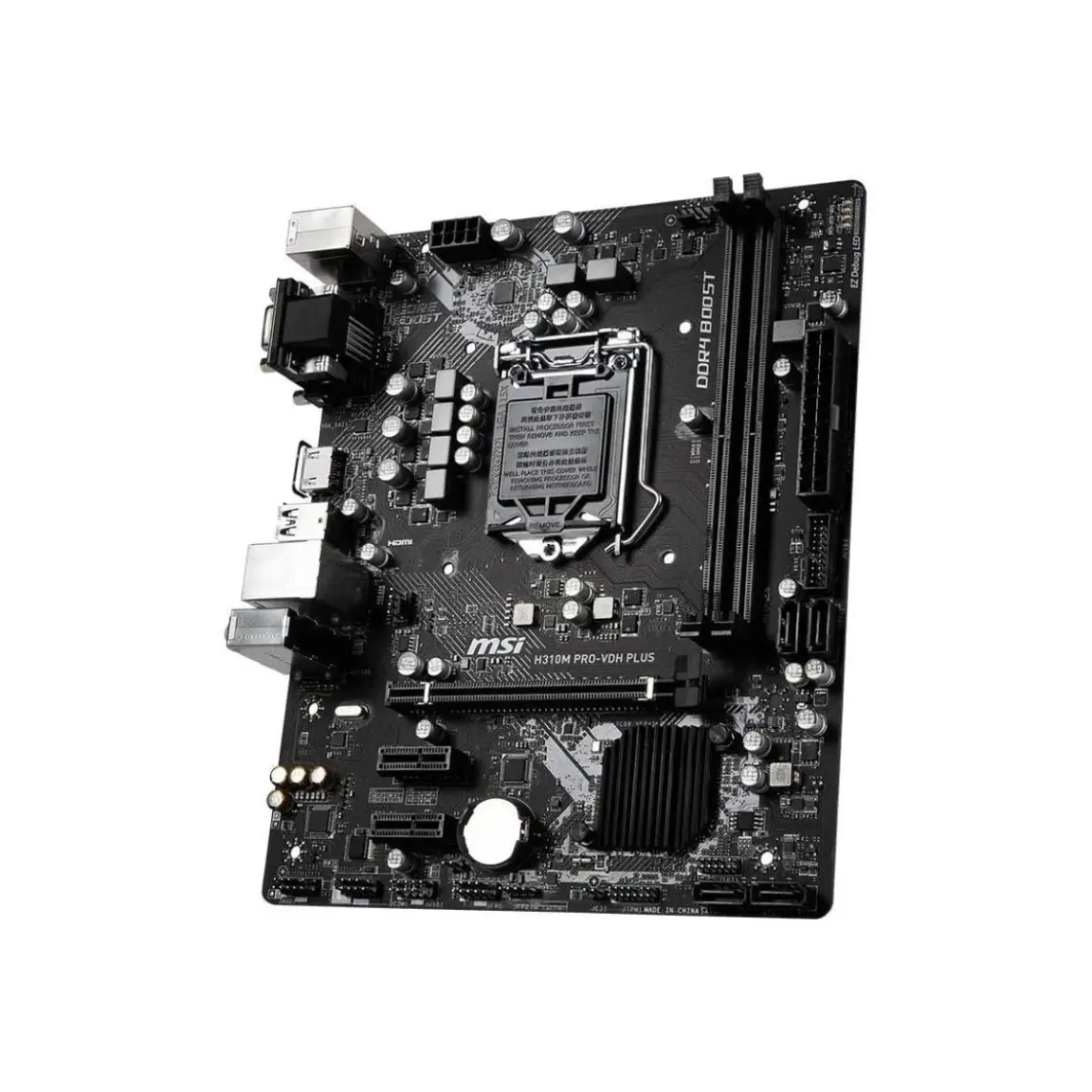MSI H310M PRO-VDH PLUS Soket 1151 DDR4 2666 DVI VGA HDMI USB3.1 mATX WIN7 WIN10 Anakart
