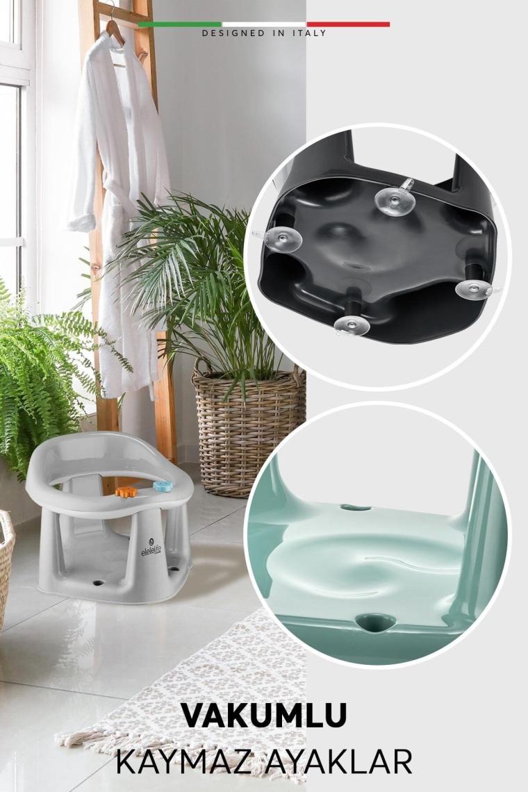 Elelelife 2in1 Vakum Bebek Banyo Oturağı Ve Mama Oturağı Yeşil