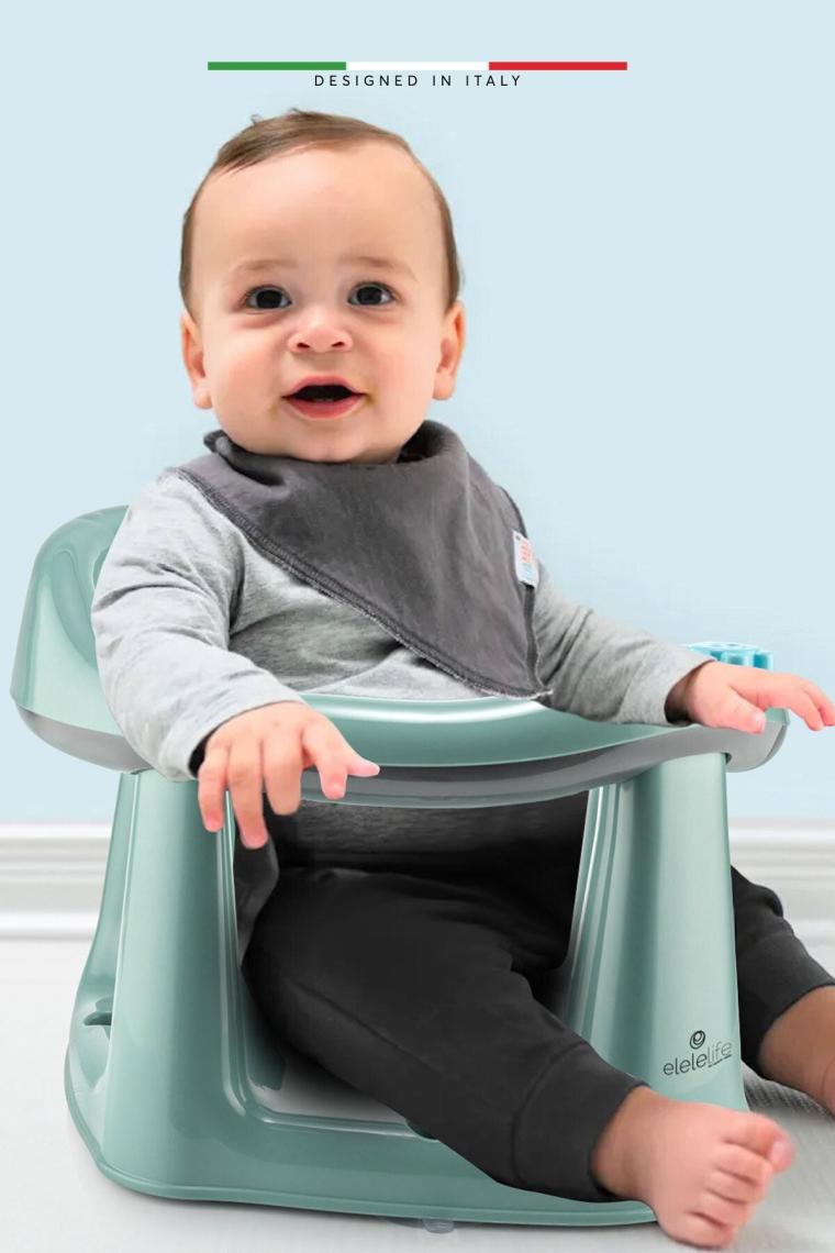 Elelelife 2in1 Vakum Bebek Banyo Oturağı Ve Mama Oturağı Yeşil
