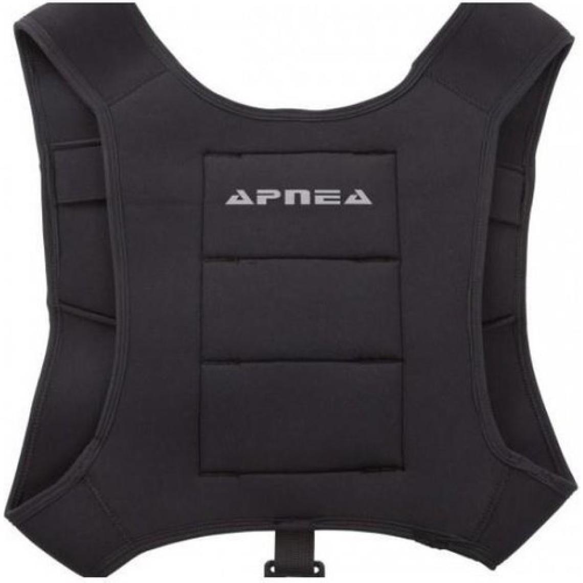 Apnea Sırt Ağırlık Yeleği Siyah