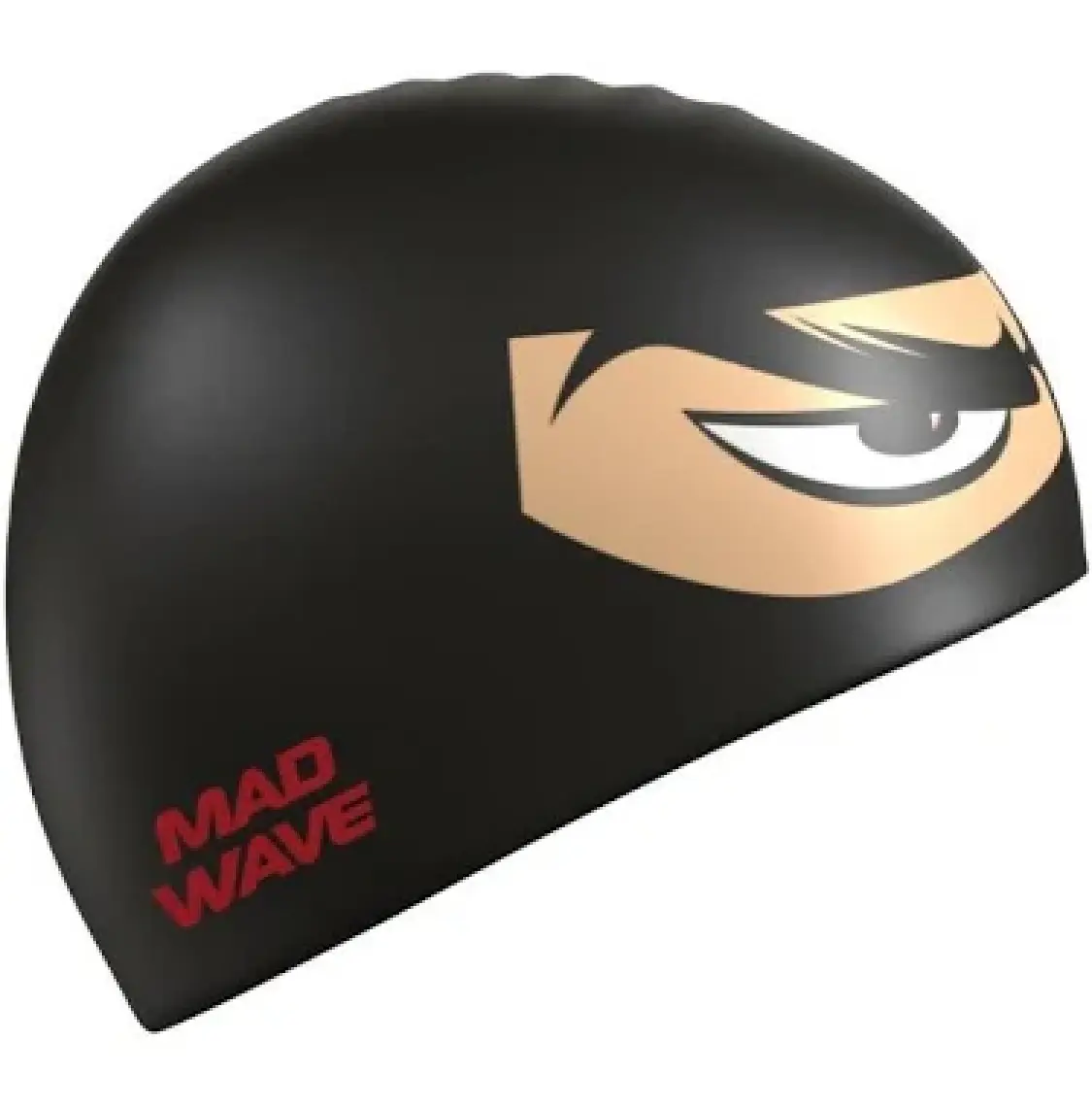 Mad Wave Ninja Desenli Silikon Çocuk Bonesi 6-12 Yaş